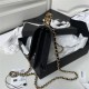 Chanel WALLET ON CHAIN AP2804 Grained Shiny Calfskin & Gold-Tone Metal Black A