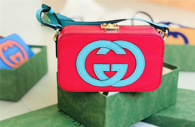 Gucci Interlocking G Mini bag 658230 Red High