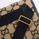 Gucci belt bag Wool 598181 Beige High