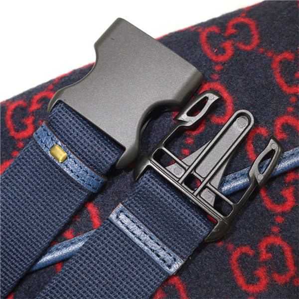 Gucci belt bag Wool 598181 Red High