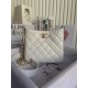 Chanel FLAP PHONE HOLDER WITH CHAIN AP4167 Shiny Lambskin & Gold-Tone Metal Nude High