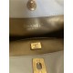 Chanel FLAP PHONE HOLDER WITH CHAIN AP4167 Shiny Lambskin & Gold-Tone Metal Nude High