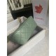 Chanel CLUTCH WITH CHAIN AP4168 Shiny Lambskin & Gold-Tone Metal Green High