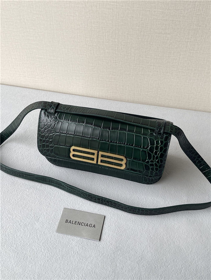 WOMEN'S GOSSIP SMALL BAG Crocodile Embossed High