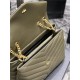 LOULOU MEDIUM IN MATELASSÉ “Y” LEATHER Gold-Tone Green High