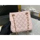 Chanel BUCKET BAG AS3176 Grained Calfskin Gold-Tone Metal Pink High