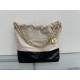 Chanel 22 SMALL HANDBAG Patchwork Shiny Calfskin & Gold-Tone Metal AS3260 High