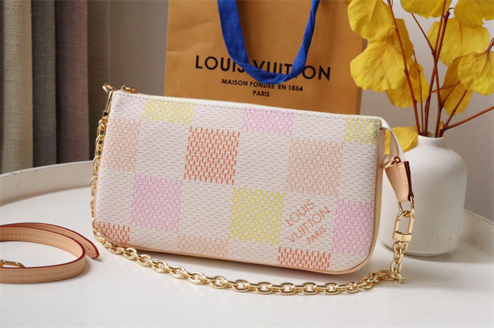 Louis Vuitton Pochette Accessoires Damier coated canvas N40642 High