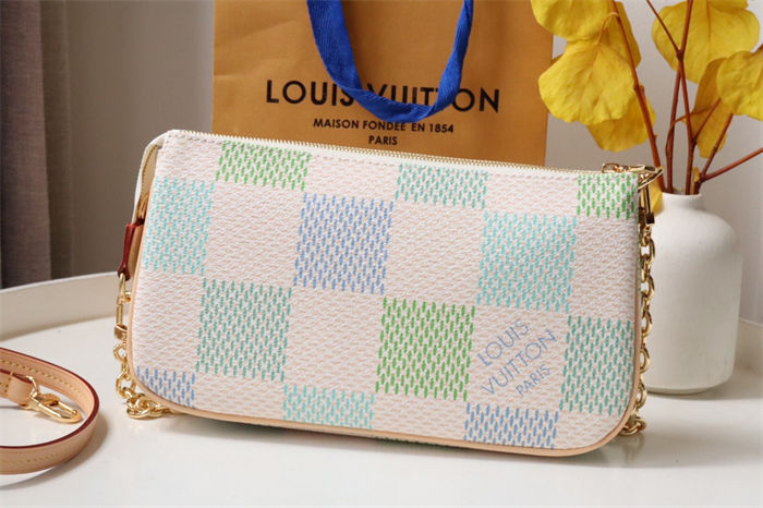 Louis Vuitton Pochette Accessoires Damier coated canvas N40642 High