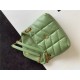 LOULOU PUFFER MEDIUM BAG IN QUILTED LAMBSKIN Gold-Tone PISTACHE High