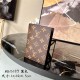 Louis Vuitton PASSPORT COVER Monogram Black High