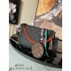 Louis Vuitton TRIO POUCH Monogram coated canvas and black Taurillon Monogram leather M59681 High