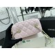 Chanel VANITY WITH CHAIN Lambskin Imitation Pearls & Gold-Tone Metal Pink High