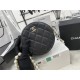 Chanel CLUTCH WITH CHAIN Lambskin Imitation Pearls & Gold-Tone Metal Black High