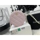 Chanel CLUTCH WITH CHAIN Lambskin Imitation Pearls & Gold-Tone Metal Pink High