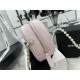 Chanel CLUTCH WITH CHAIN Lambskin Imitation Pearls & Gold-Tone Metal Pink High