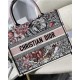 MEDIUM Dior BOOK TOTE La Force Embroidery Multicolor High