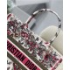 MEDIUM Dior BOOK TOTE Embroidery Butterfly High