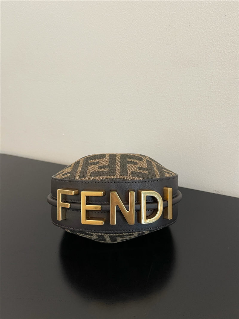 Fendigraphy Nano Leather Bag FF High