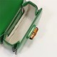 Gucci Bamboo 1947 mini top handle bag Green Leather 686864 High