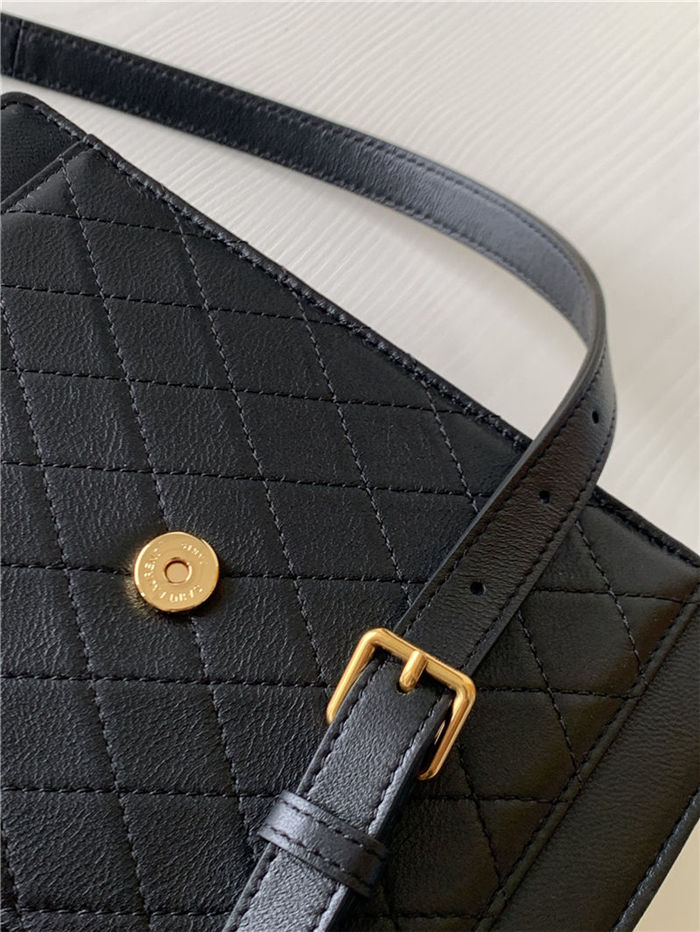 GABY MINI SATCHEL IN QUILTED LAMBSKIN High