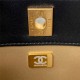 SMALL HOBO HANDBAG Lambskin & Gold-Tone Metal AS3259 Black A