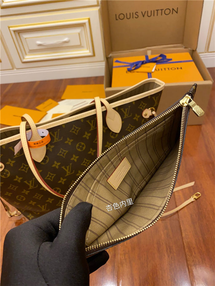 Louis Vuitton Neverfull MM Bag Monogram Canvas M40995 Top