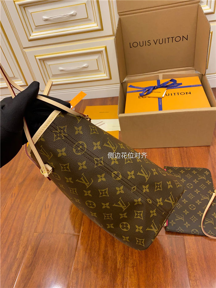 Louis Vuitton Neverfull MM Bag Monogram Canvas M41178 Top