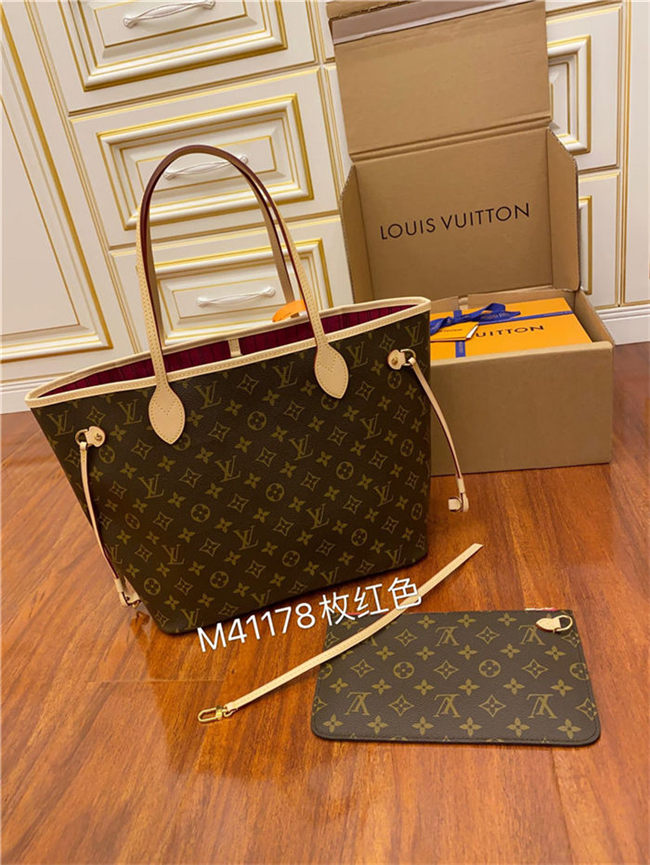 Louis Vuitton Neverfull MM Bag Monogram Canvas M41178 Top