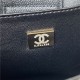 Chanel BUCKET BAG AS3176 Grained Calfskin Gold-Tone Metal Black A