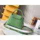 Louis Vuitton CAPUCINES MINI Taurillon Green M59709 High