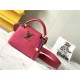 Louis Vuitton CAPUCINES MINI Taurillon Dk-Fuchsia M58718 High