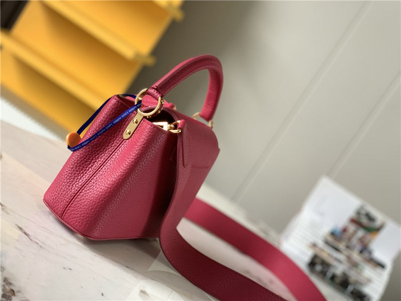 Louis Vuitton CAPUCINES MINI Taurillon Dk-Fuchsia M58718 High