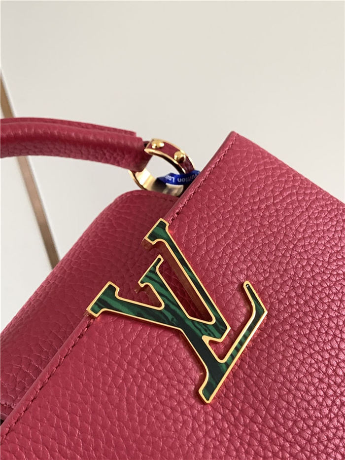 Louis Vuitton CAPUCINES MINI Taurillon Dk-Fuchsia M58718 High