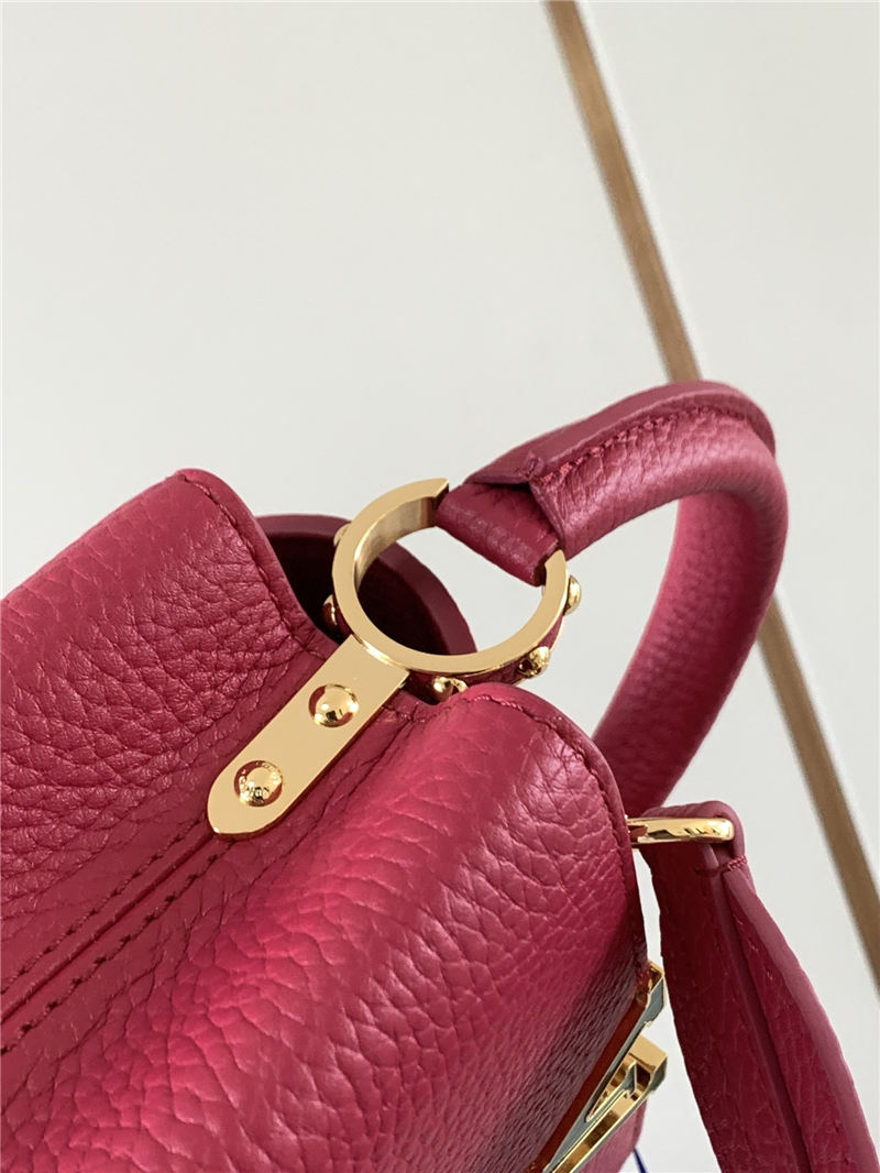 Louis Vuitton CAPUCINES MINI Taurillon Dk-Fuchsia M58718 High