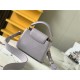 Louis Vuitton CAPUCINES MINI Taurillon Lilac M58718 High