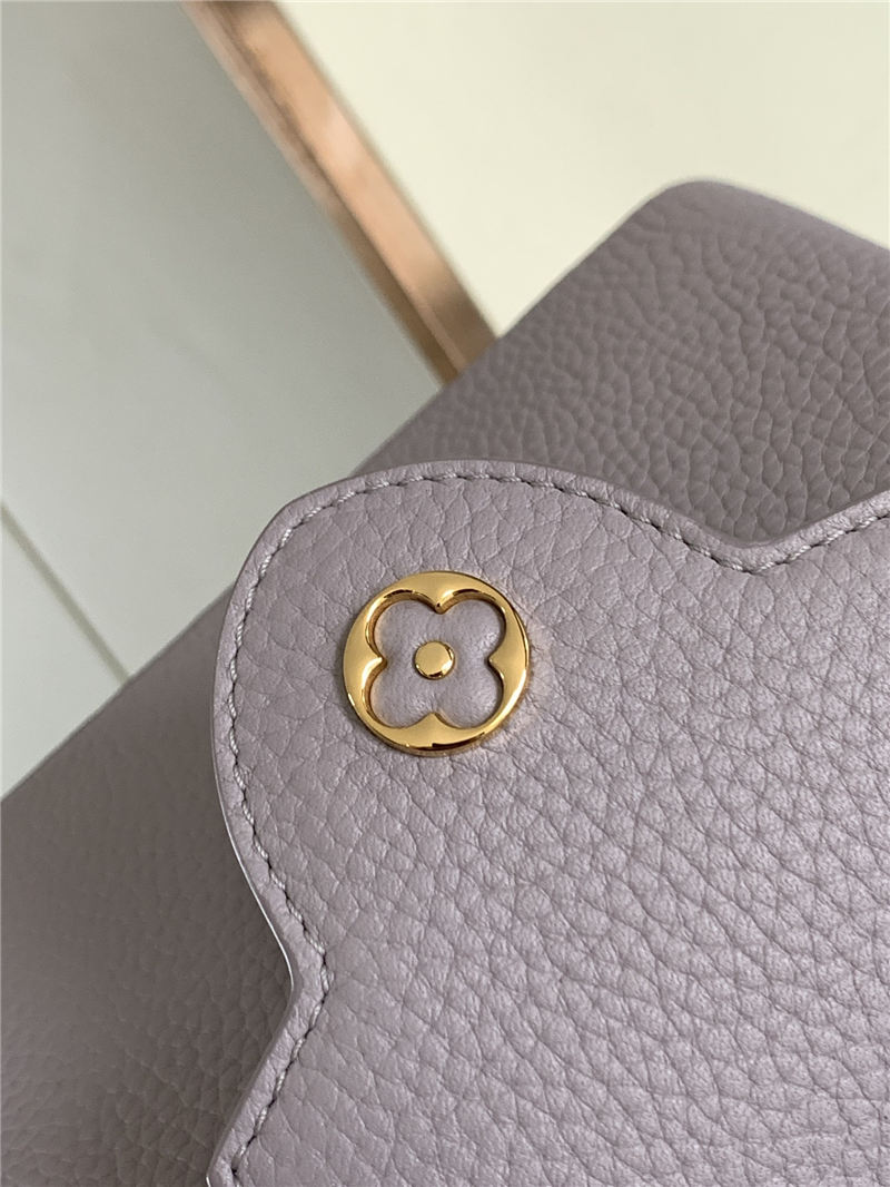 Louis Vuitton CAPUCINES MINI Taurillon Lilac M58718 High