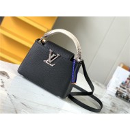 Louis Vuitton CAPUCINES MINI Taurillon/Lizard Black M94048 High