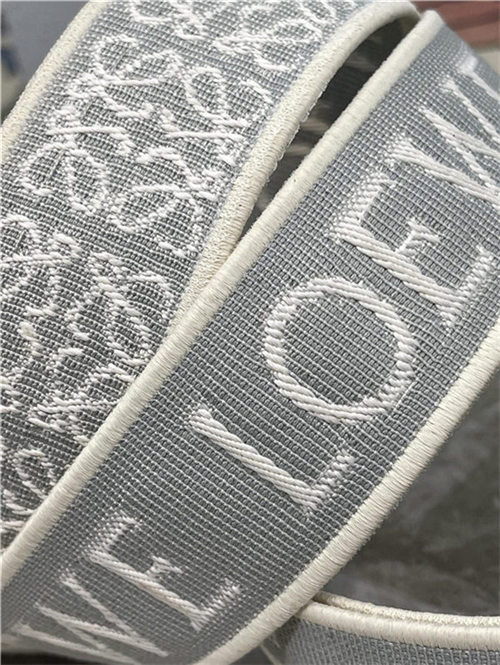 Loewe Anagram strap in jacquard and calfskin C High