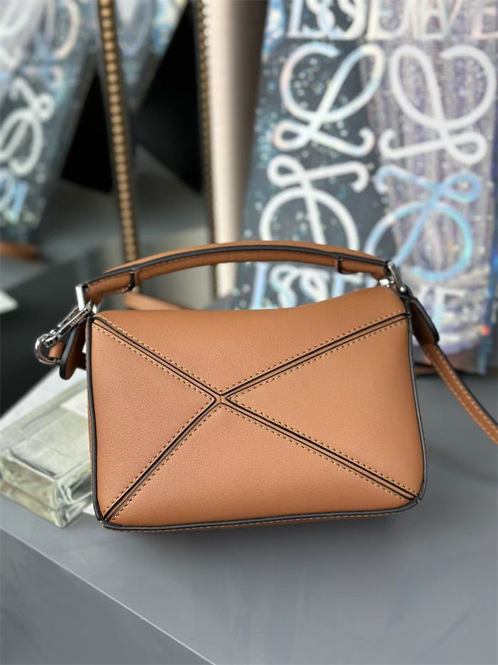 Mini Puzzle bag in classic calfskin High