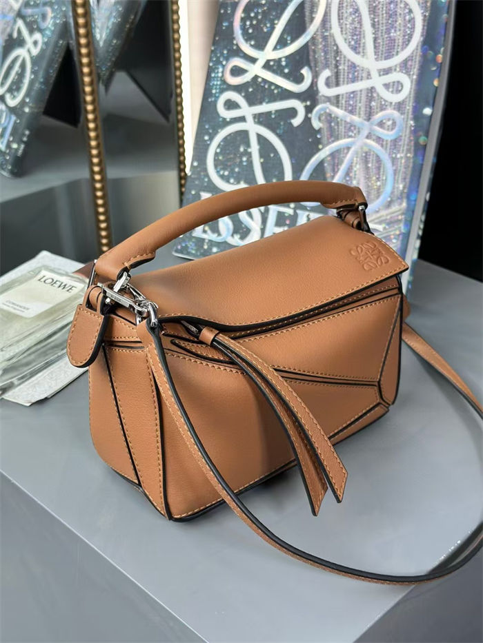 Mini Puzzle bag in classic calfskin High