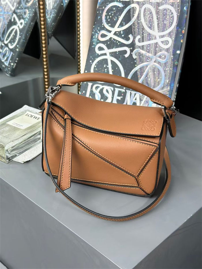 Mini Puzzle bag in classic calfskin High