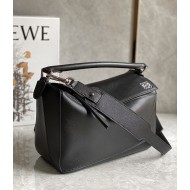 Puzzle bag 29cm in classic calfskin Black High