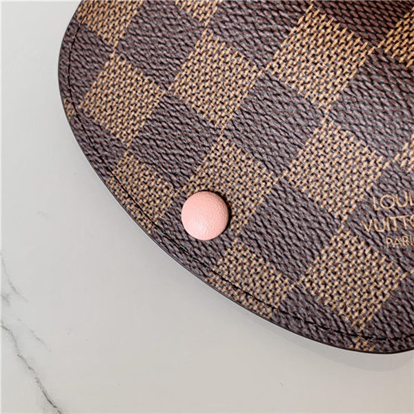 Louis Vuitton Rosalie Coin Purse Wallet Damier Ebene Canvas N61276 High