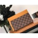 Louis Vuitton ZIPPY WALLET Damier  Ebene High