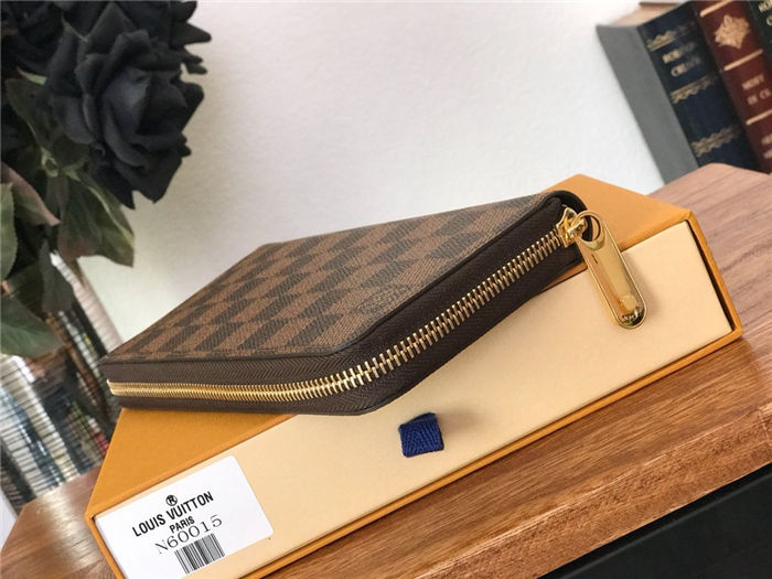 Louis Vuitton ZIPPY WALLET Damier  Ebene High