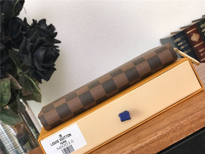 Louis Vuitton ZIPPY WALLET Damier  Ebene High