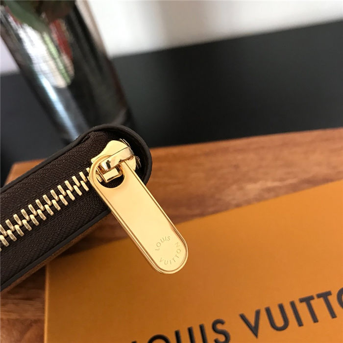 Louis Vuitton ZIPPY WALLET Damier  Ebene High