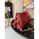 Louis Vuitton COUSSIN PM Monogram-embossed puffy lambskin Red M57790 High