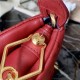 Louis Vuitton COUSSIN PM Monogram-embossed puffy lambskin Red M57790 High